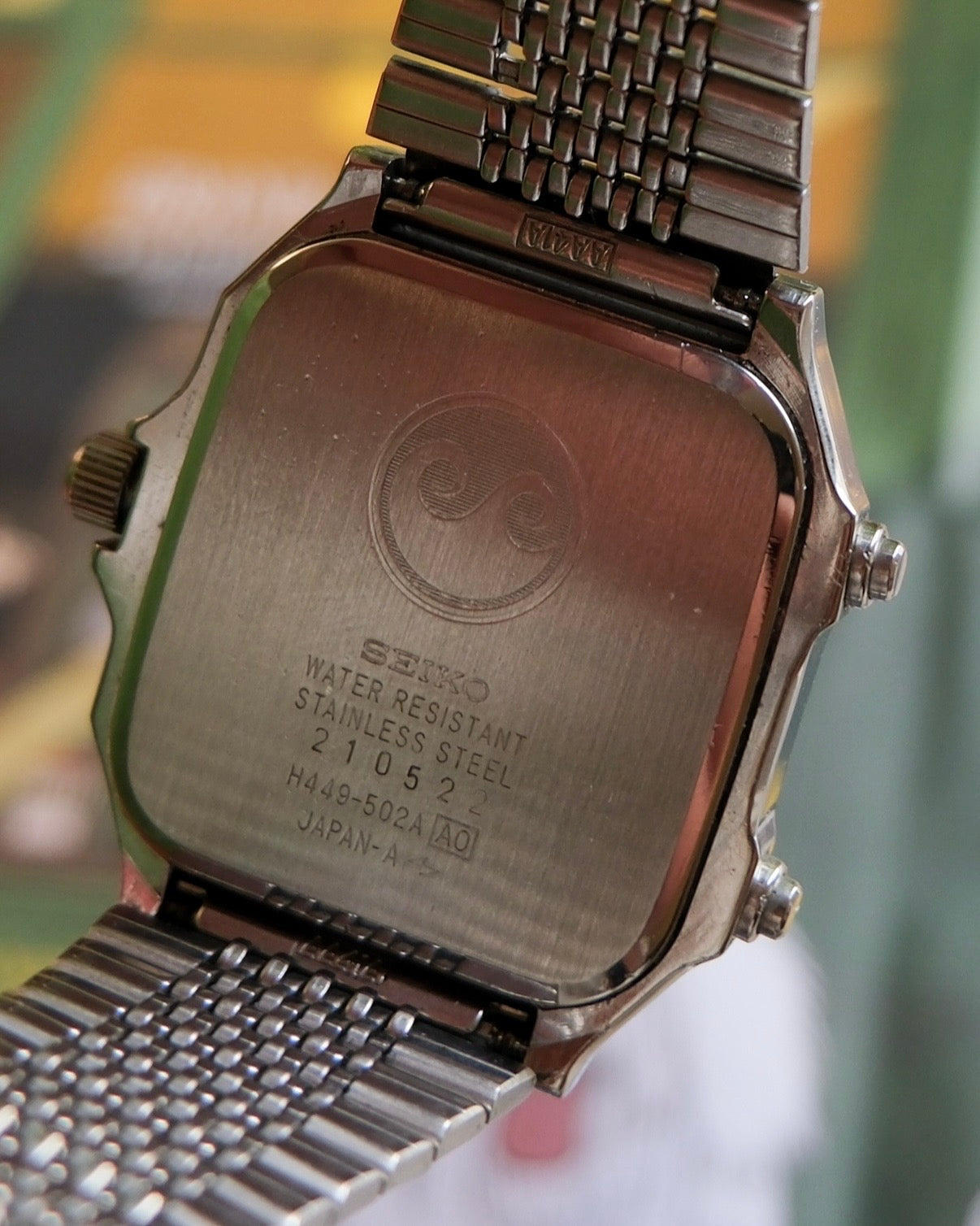 Seiko silver wave digital H449-502A
