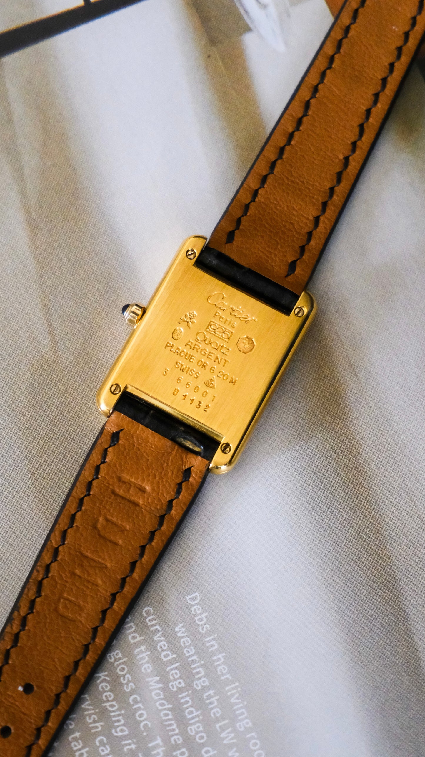 Cartier must de Cartier tank