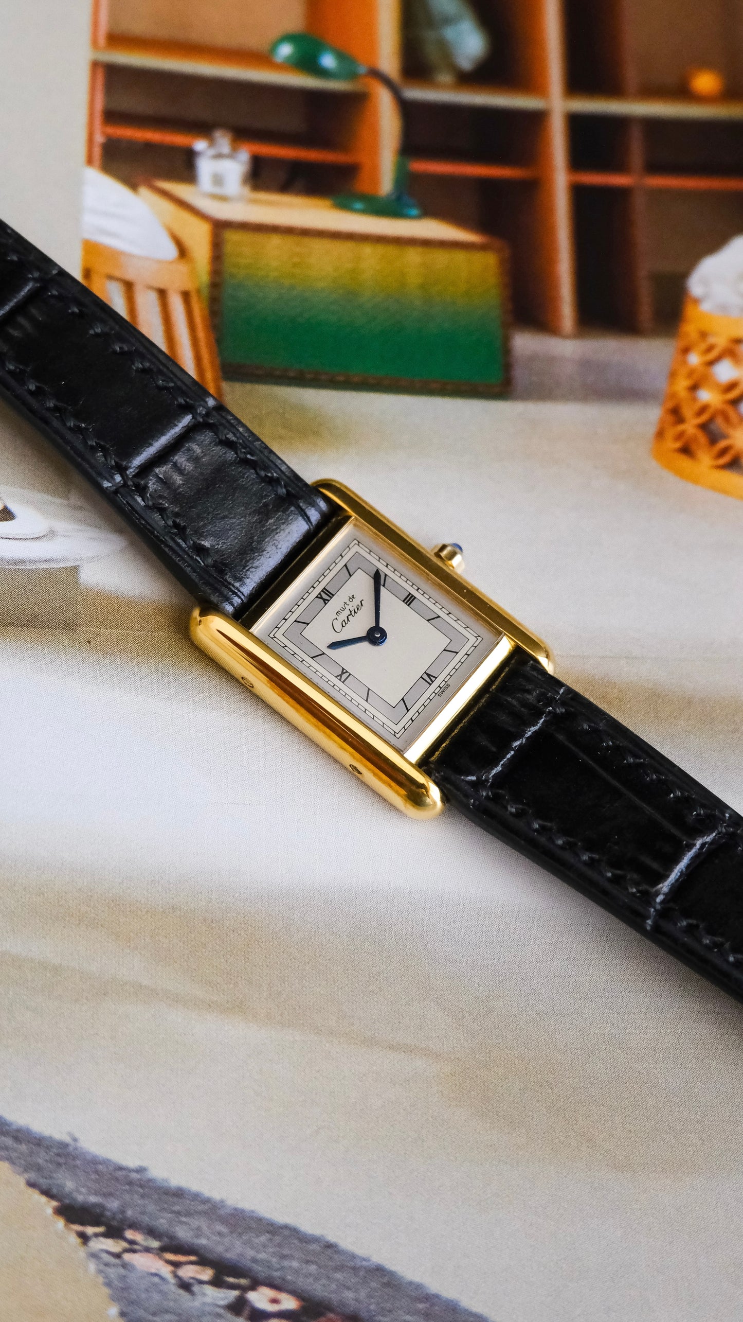 Cartier must de Cartier tank