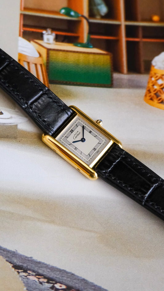 Cartier must de Cartier tank