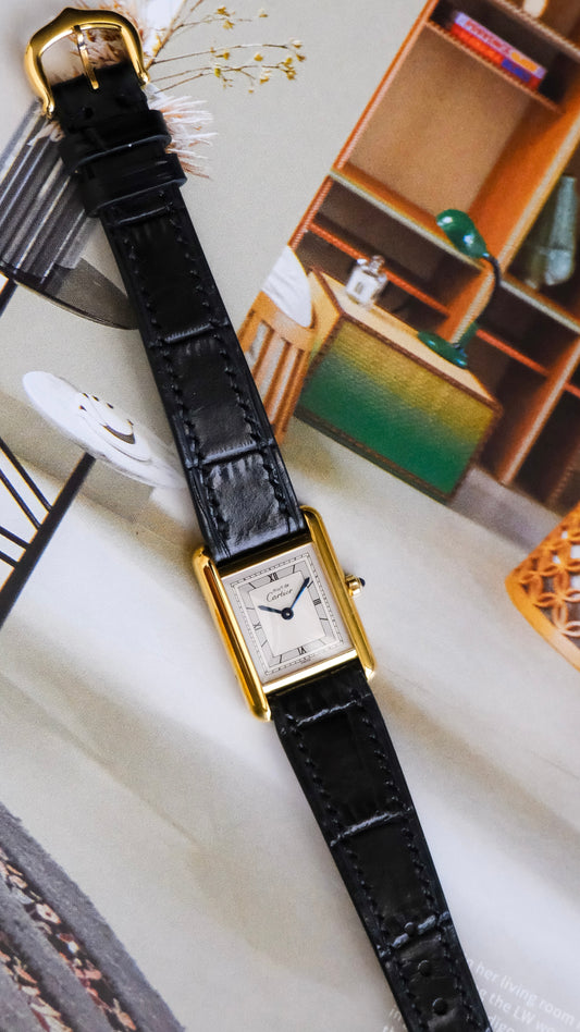 Cartier must de Cartier tank